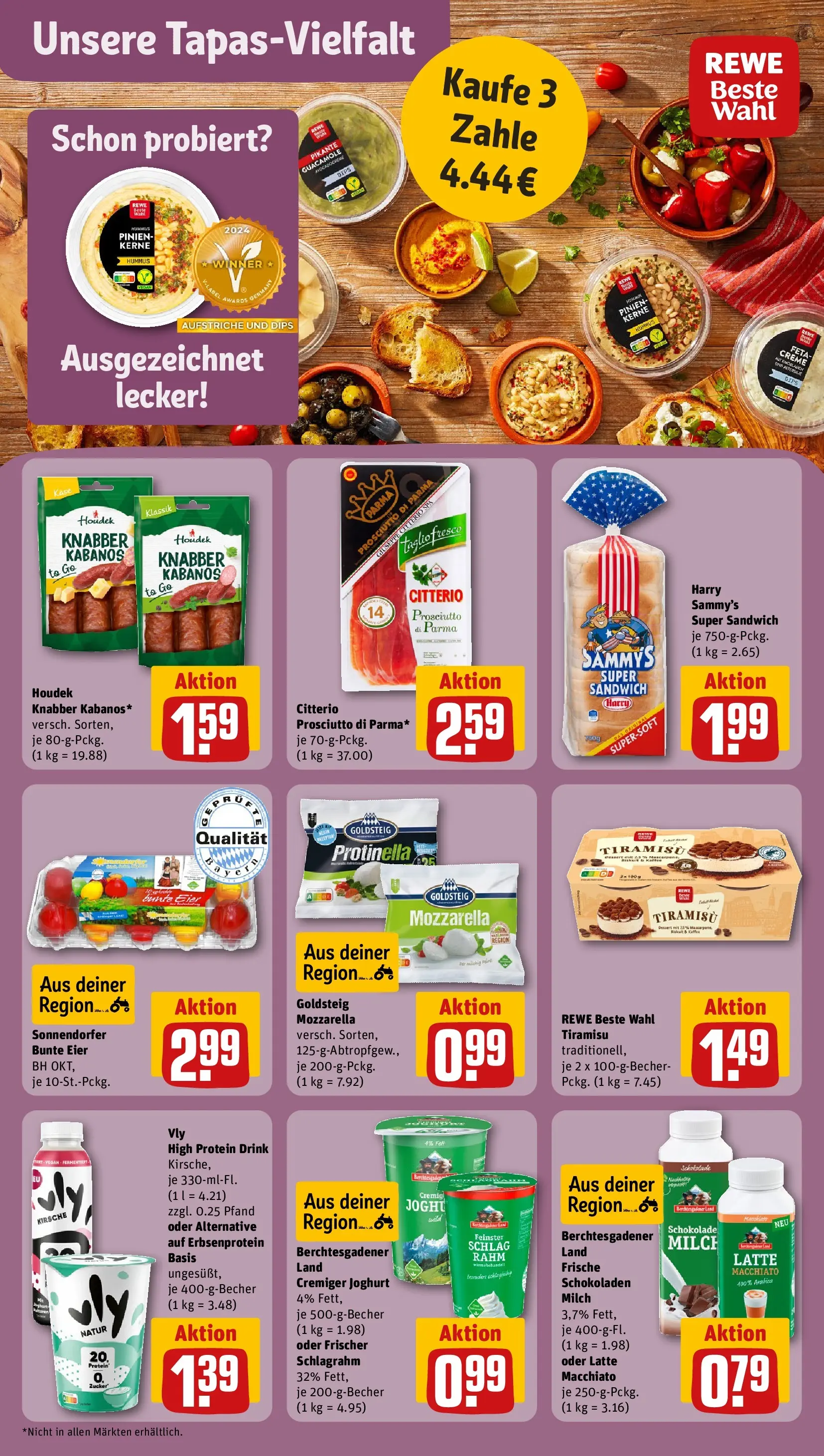 REWE Prospekt ab 03.08.2026 zum Blättern » Angebote | Seite: 12 | Produkte: Feta, Käse, Joghurt, Schokolade