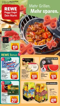 Rewe Prospekt Leipzig ab 03.08.2026 gültig Rewe Prospekt Leipzig ab 03.08.2026 gültig