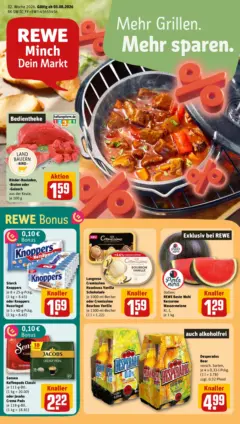 Rewe Prospekt Ludwigsburg / Mitte ab 03.08.2026 gültig