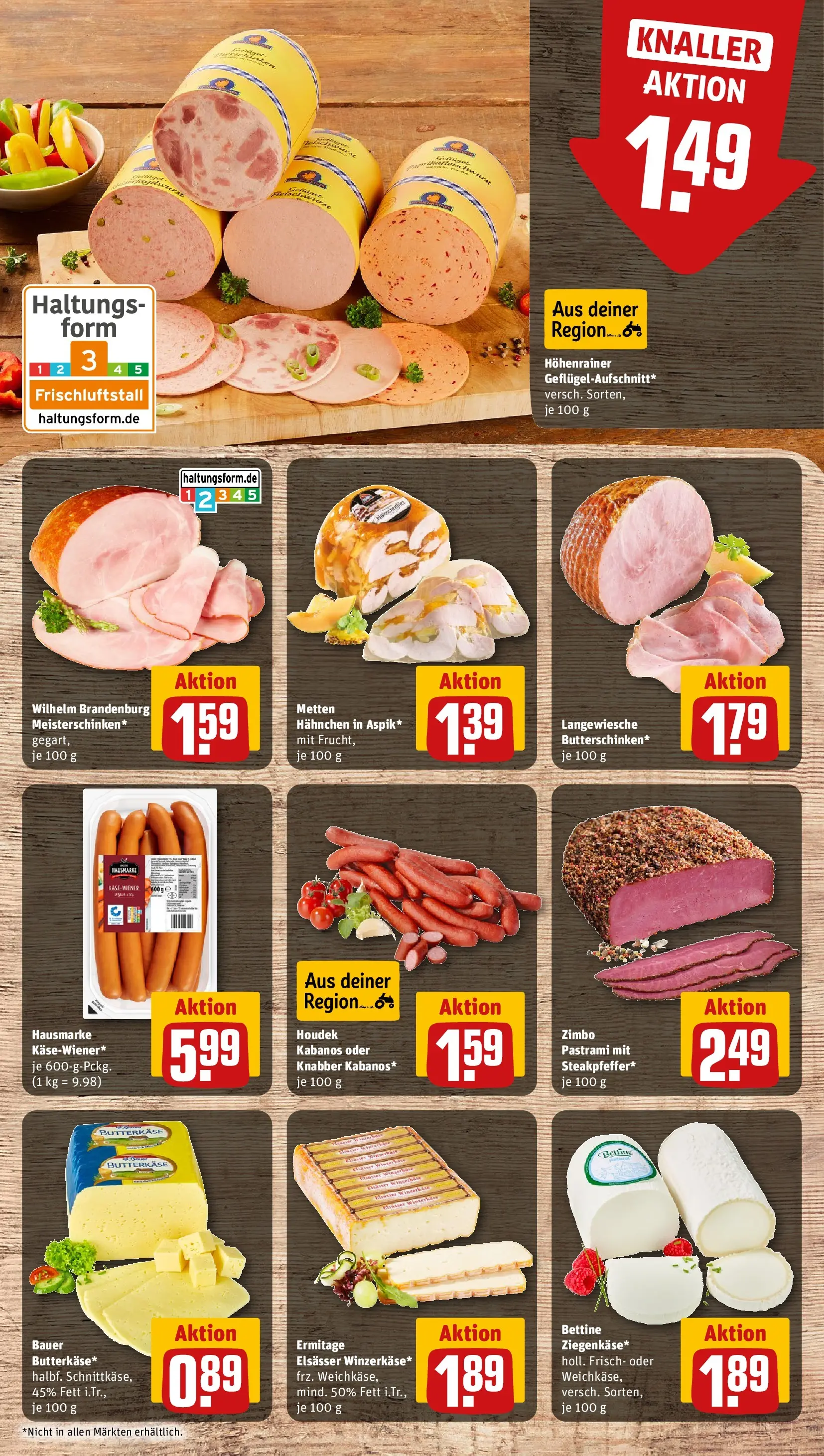REWE Prospekt ab 03.08.2026 zum Blättern » Angebote | Seite: 9 | Produkte: Hahnchen