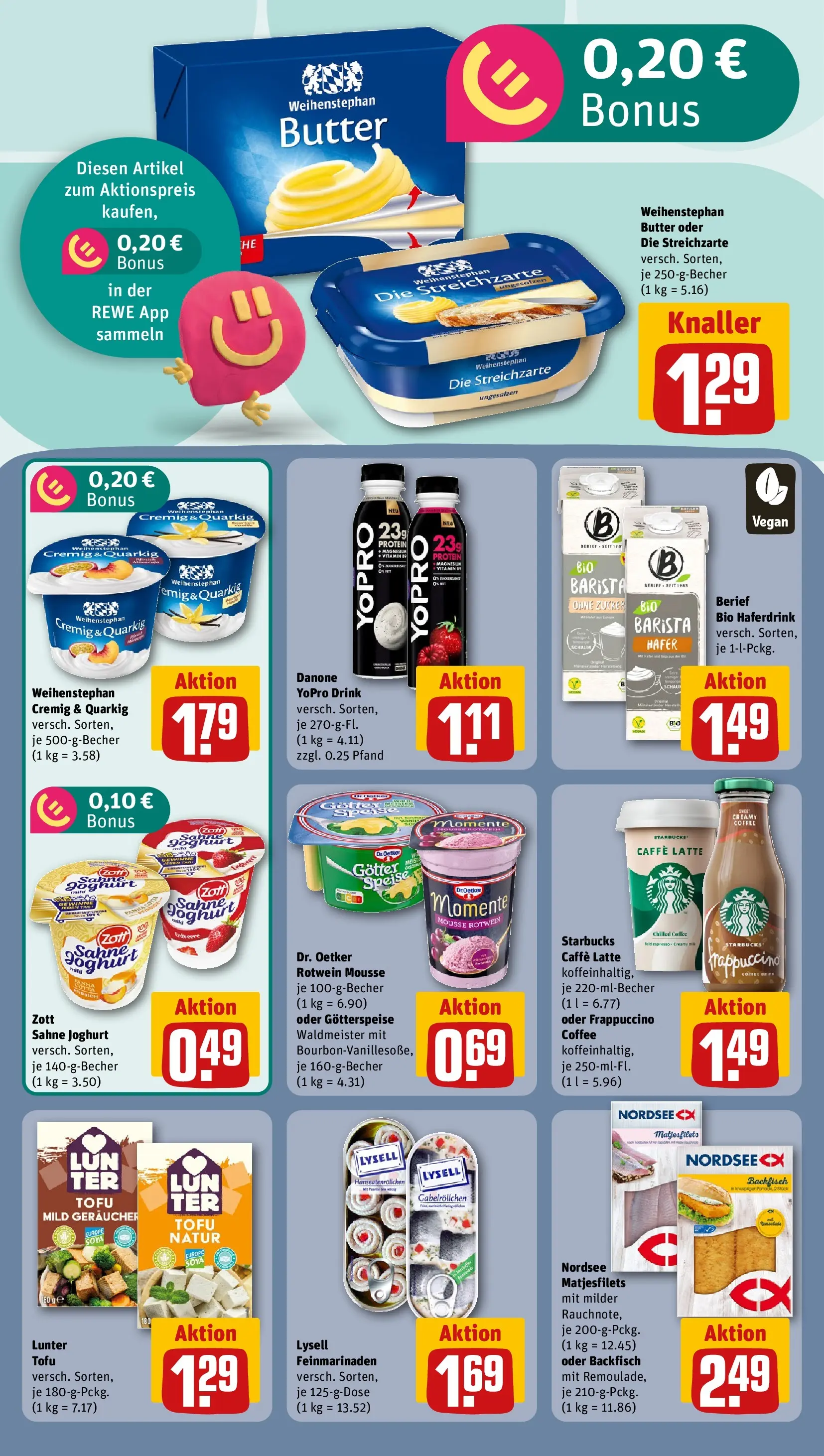 REWE Prospekt ab 03.08.2026 zum Blättern » Angebote | Seite: 13 | Produkte: Joghurt, Rotwein, Weihenstephan butter, Haferdrink