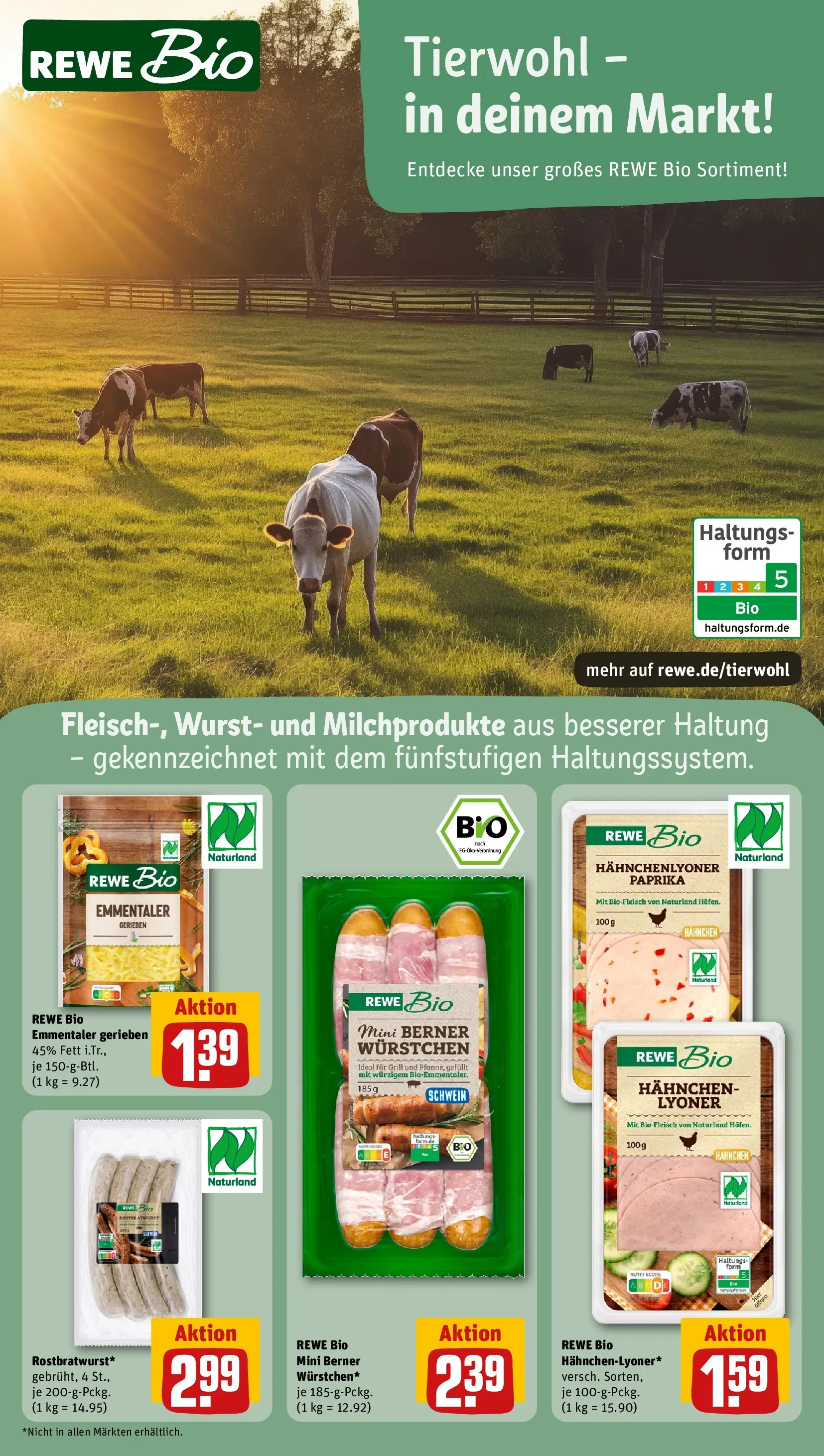 REWE Prospekt ab 03.08.2026 zum Blättern » Angebote | Seite: 15 | Produkte: Grill, Hahnchen, Paprika, Wurst