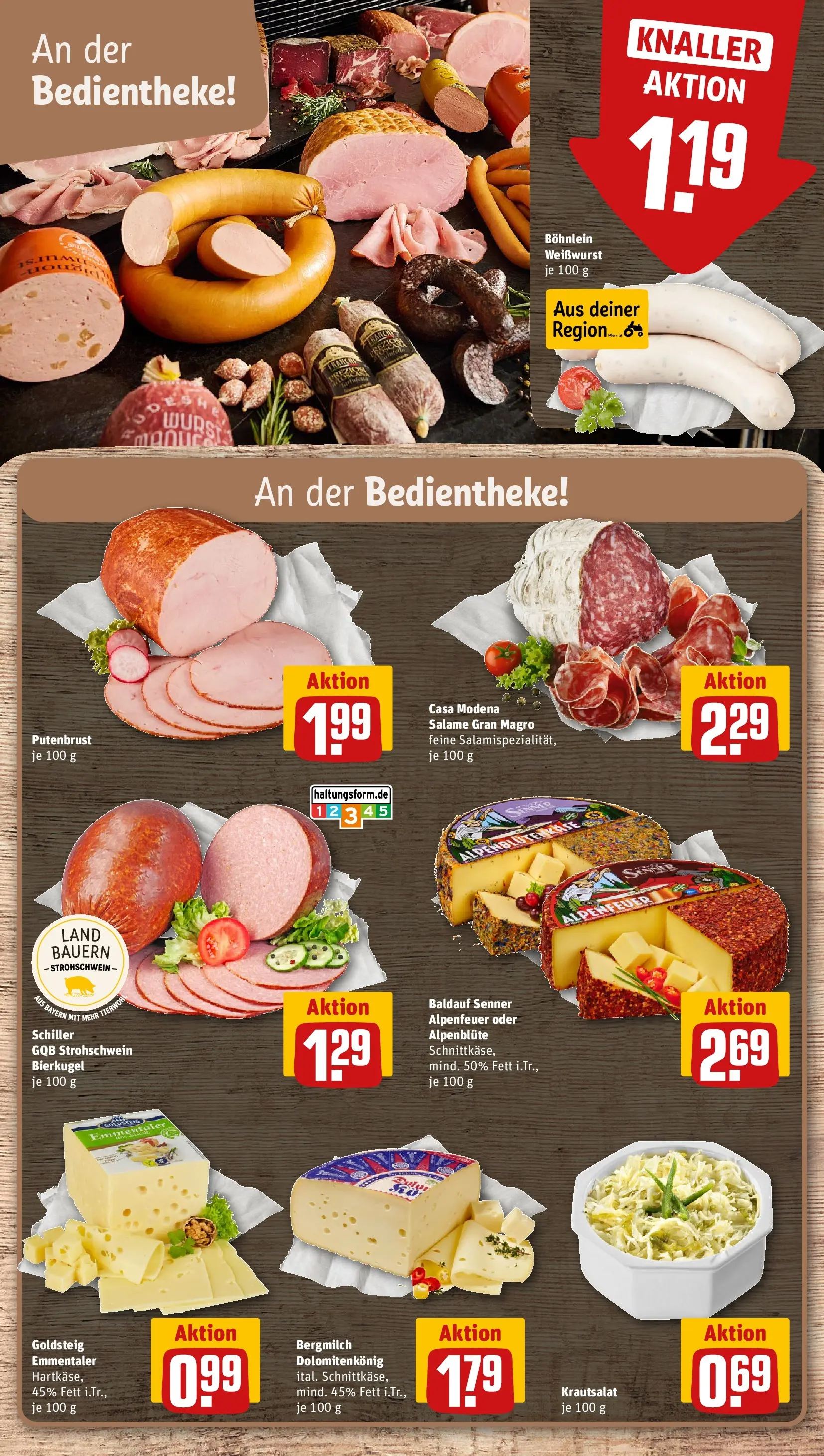 REWE Prospekt ab 03.08.2026 zum Blättern » Angebote | Seite: 11 | Produkte: Weißwurst, Wurst