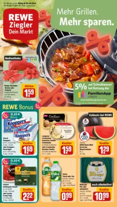 Rewe Prospekt Rabenau / Londorf ab 03.08.2026 gültig Rewe Prospekt Rabenau / Londorf ab 03.08.2026 gültig