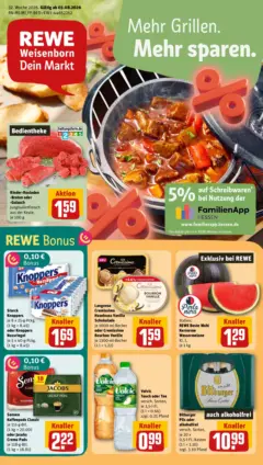 Rewe Prospekt Ober-Mörlen ab 03.08.2026 gültig Rewe Prospekt Ober-Mörlen ab 03.08.2026 gültig
