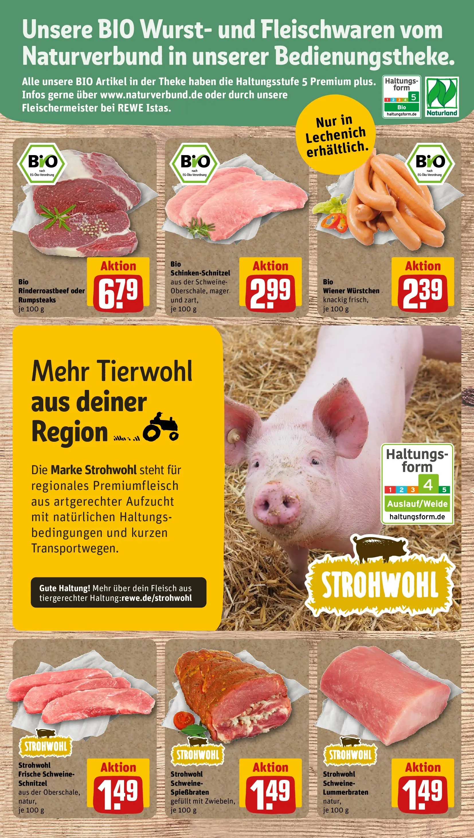 REWE Prospekt ab 03.08.2026 zum Blättern » Angebote | Seite: 25 | Produkte: Wiener wurstchen, Theke, Schnitzel, Fleisch