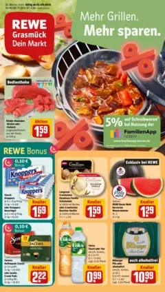 Rewe Prospekt Großenlüder ab 03.08.2026 gültig Rewe Prospekt Großenlüder ab 03.08.2026 gültig
