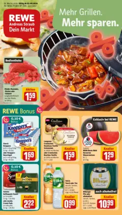 Rewe Prospekt Illingen ab 03.08.2026 gültig