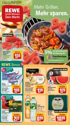 Rewe Prospekt Wiesbaden / Mainz-Kastel ab 03.08.2026 gültig Rewe Prospekt Wiesbaden / Mainz-Kastel ab 03.08.2026 gültig