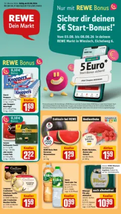 Rewe Prospekt Wiesloch ab 03.08.2026 gültig