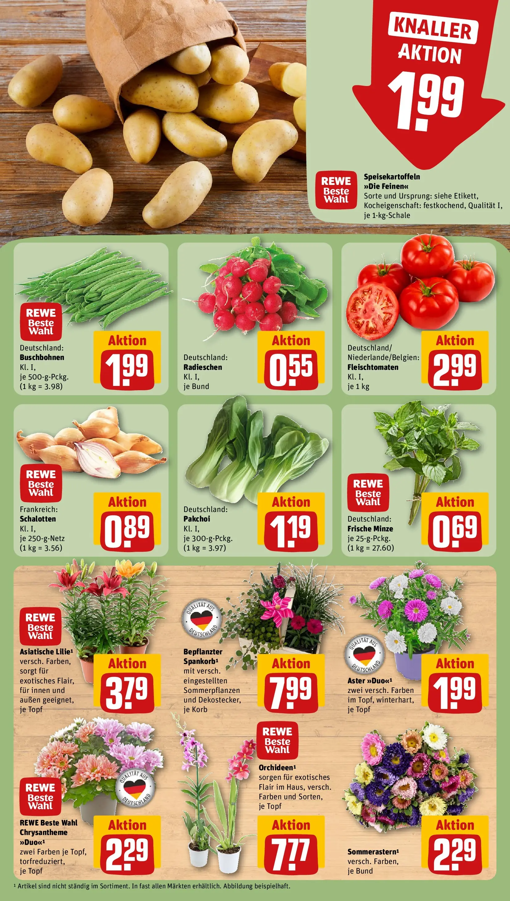REWE Prospekt ab 03.08.2026 zum Blättern » Angebote | Seite: 7 | Produkte: Korb