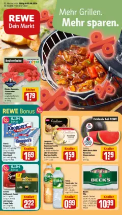 Rewe Prospekt Petershagen ab 03.08.2026 gültig Rewe Prospekt Petershagen ab 03.08.2026 gültig