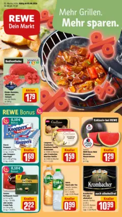 Rewe Prospekt Krefeld ab 03.08.2026 gültig Rewe Prospekt Krefeld ab 03.08.2026 gültig