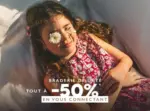 Sergent Major Braderie de l'&eacute;t&eacute; : Tout &agrave; -50%* en se connectant - au 30.09.2026