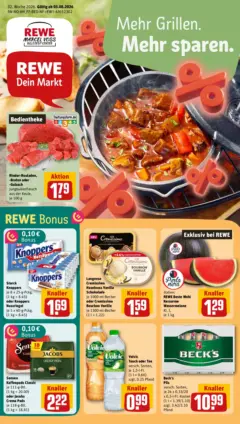 Rewe Prospekt Hamburg / Billstedt ab 03.08.2026 gültig Rewe Prospekt Hamburg / Billstedt ab 03.08.2026 gültig