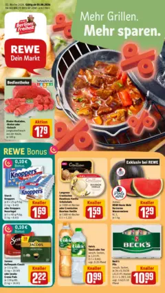 Rewe Prospekt Bremen / Vahr ab 03.08.2026 gültig Rewe Prospekt Bremen / Vahr ab 03.08.2026 gültig