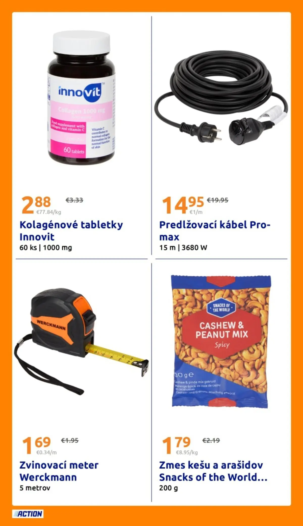 Action leták platný do 04.08.2026 od 29.07.2026 » aktuálna akcia | Strana: 25 | Produkty: Kábel