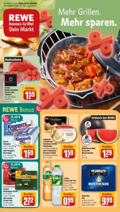 Rewe Prospekt Rostock / Groß Klein ab 03.08.2026 gültig Rewe Prospekt Rostock / Groß Klein ab 03.08.2026 gültig