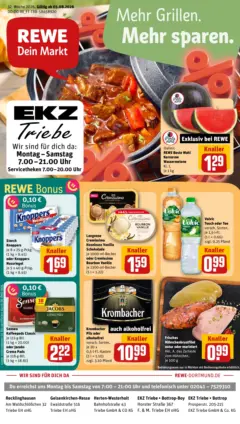 Rewe Prospekt Bottrop ab 03.08.2026 gültig Rewe Prospekt Bottrop ab 03.08.2026 gültig