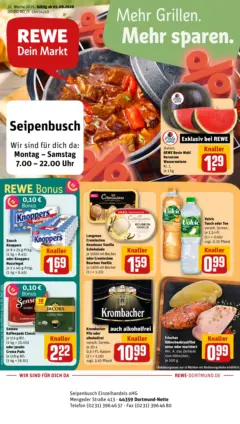 Rewe Prospekt Dortmund ab 03.08.2026 gültig Rewe Prospekt Dortmund ab 03.08.2026 gültig