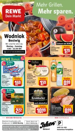 Rewe Prospekt Bestwig ab 03.08.2026 gültig Rewe Prospekt Bestwig ab 03.08.2026 gültig