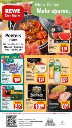 Rewe Prospekt Wesel ab 03.08.2026 gültig Rewe Prospekt Wesel ab 03.08.2026 gültig