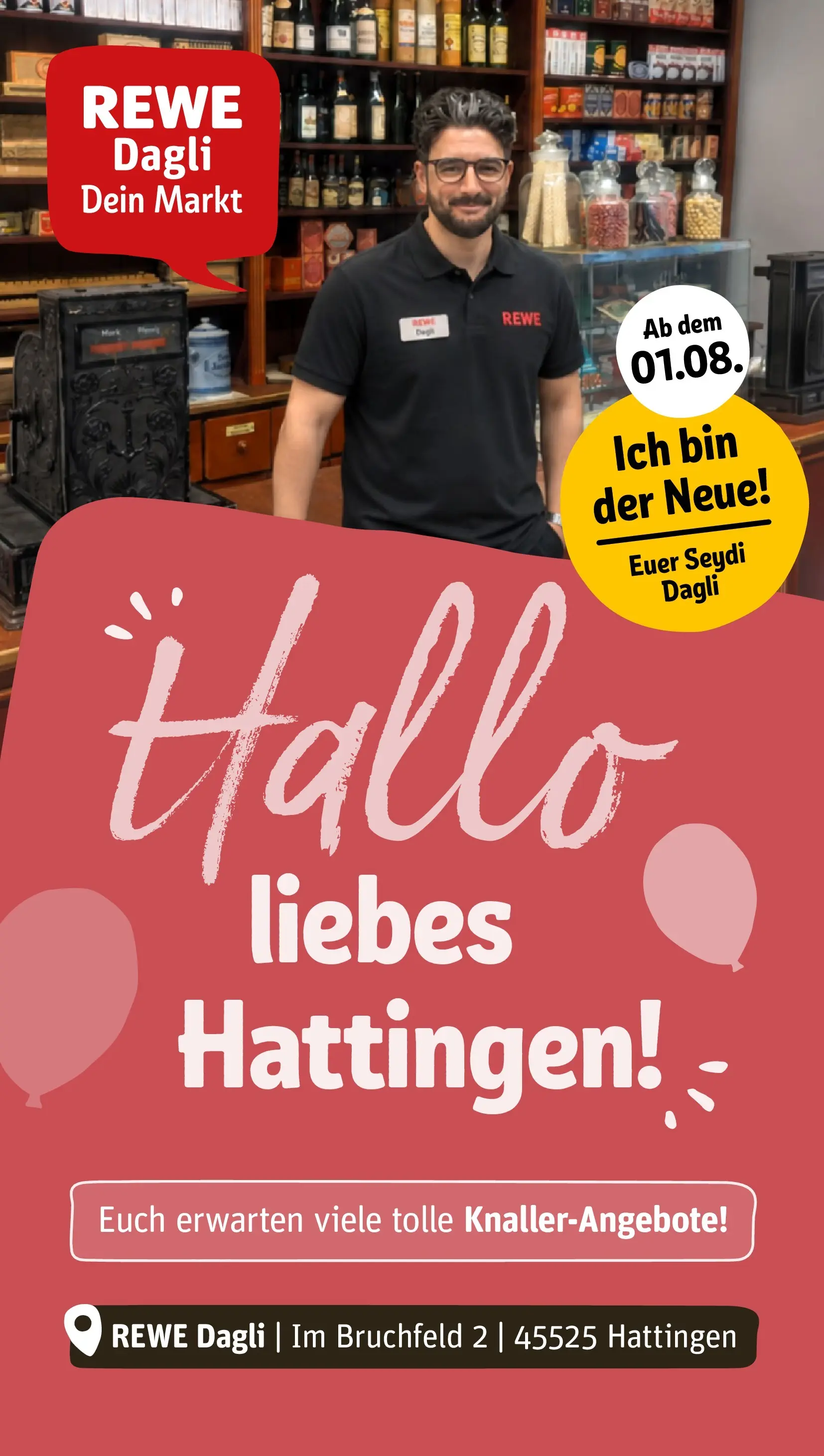 REWE Prospekt ab 03.08.2026 zum Blättern » Angebote | Seite: 1