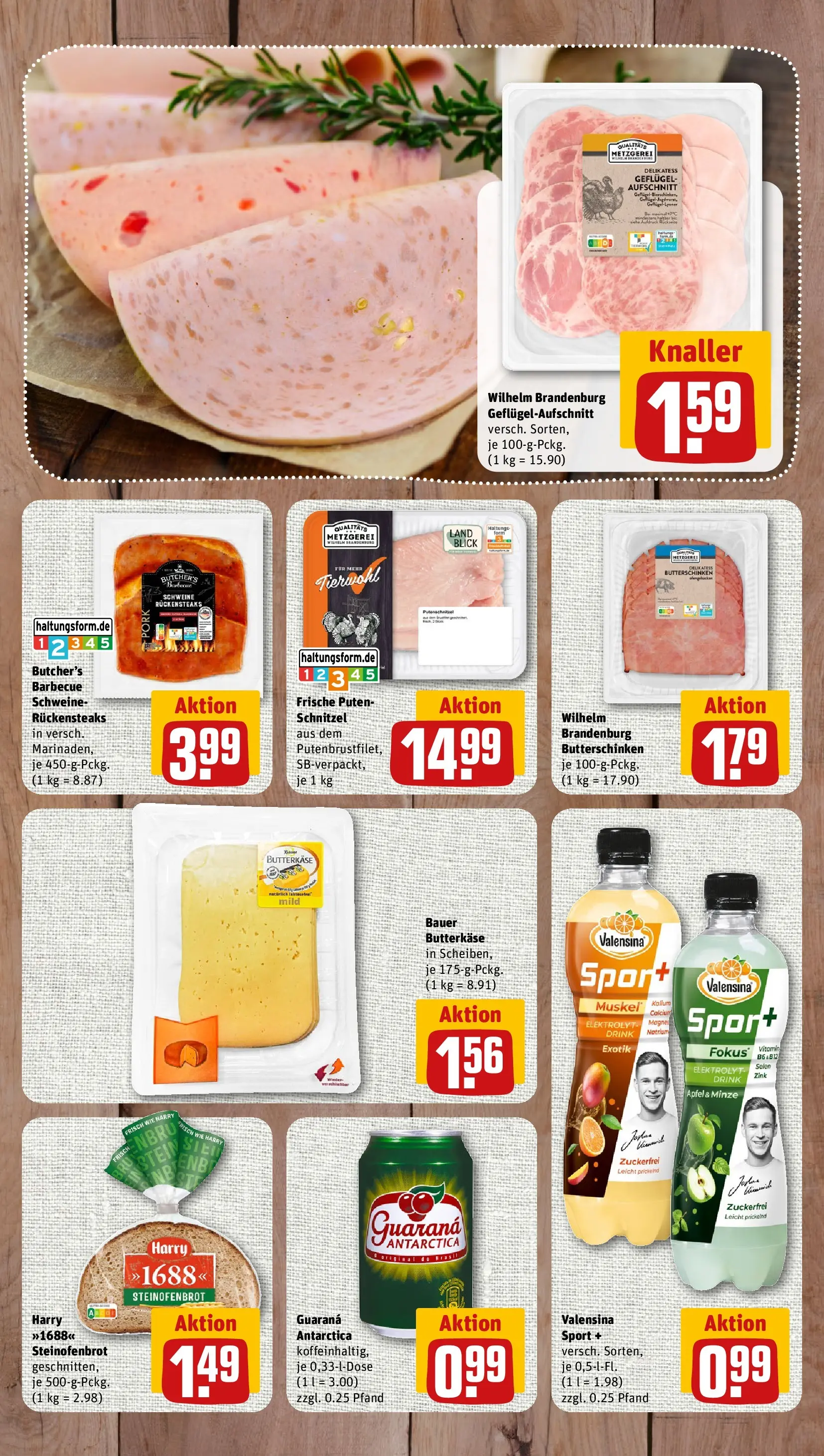 REWE Prospekt ab 03.08.2026 zum Blättern » Angebote | Seite: 7 | Produkte: Äpfel, Schnitzel, Valensina