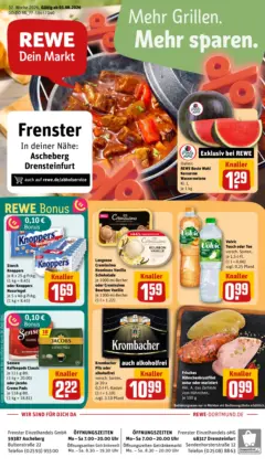 Rewe Prospekt Ascheberg ab 03.08.2026 gültig Rewe Prospekt Ascheberg ab 03.08.2026 gültig