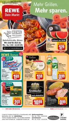 Rewe Prospekt Bönen ab 03.08.2026 gültig