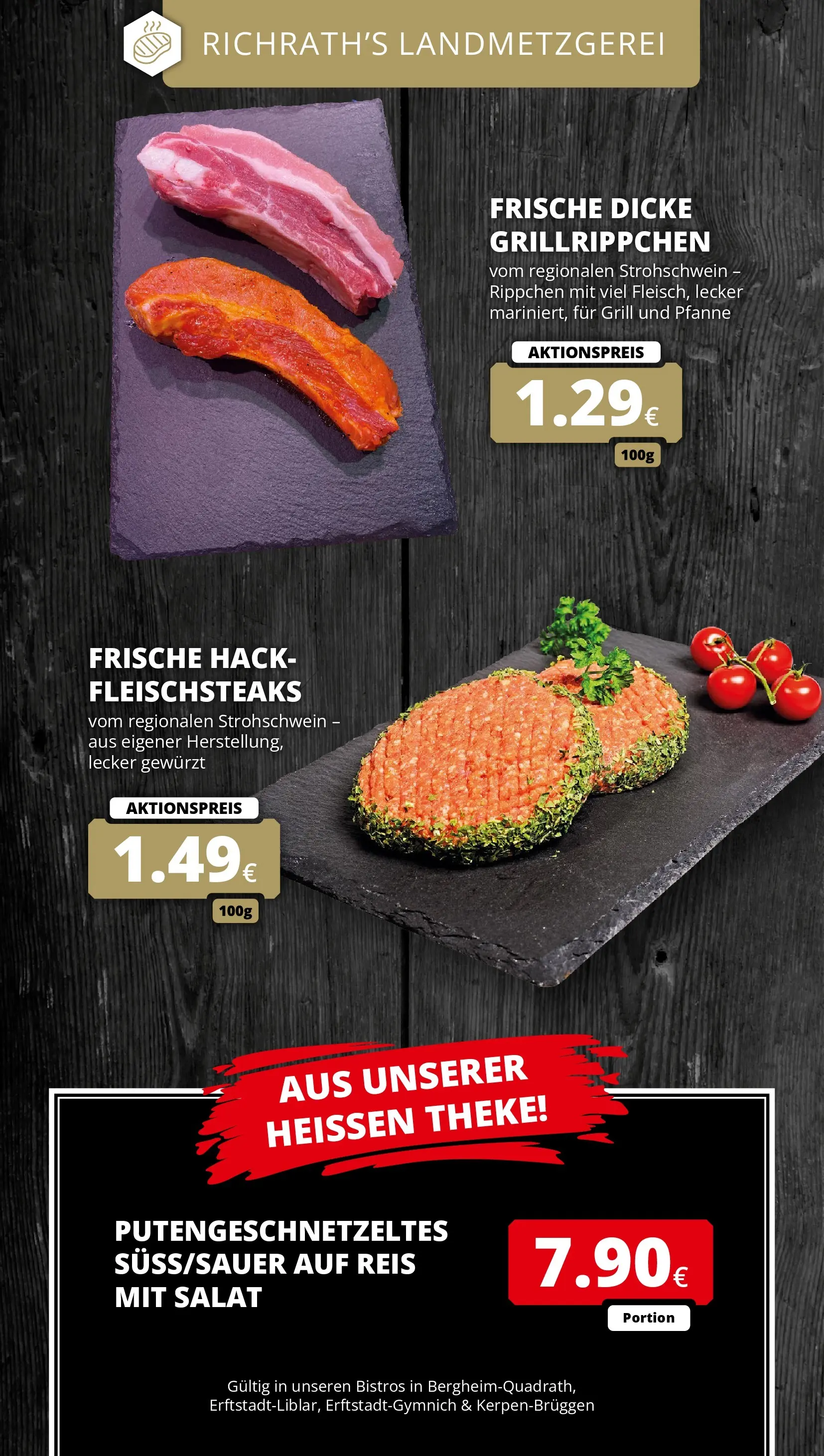 REWE Prospekt ab 03.08.2026 zum Blättern » Angebote | Seite: 10 | Produkte: Grill, Theke, Reis, Salat