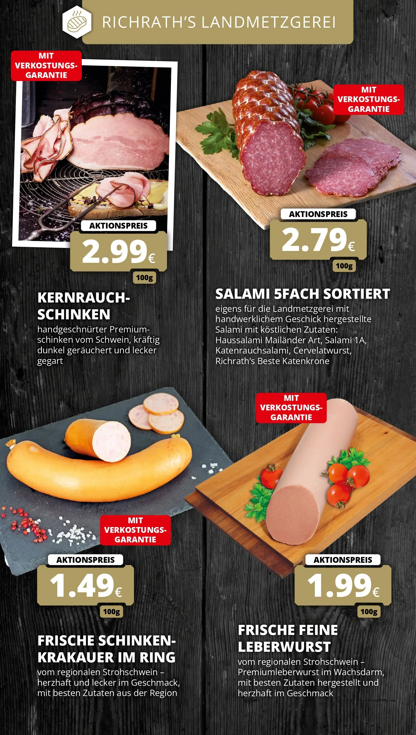 REWE Prospekt ab 03.08.2026 zum Blättern » Angebote | Seite: 11 | Produkte: Salami, Schinken