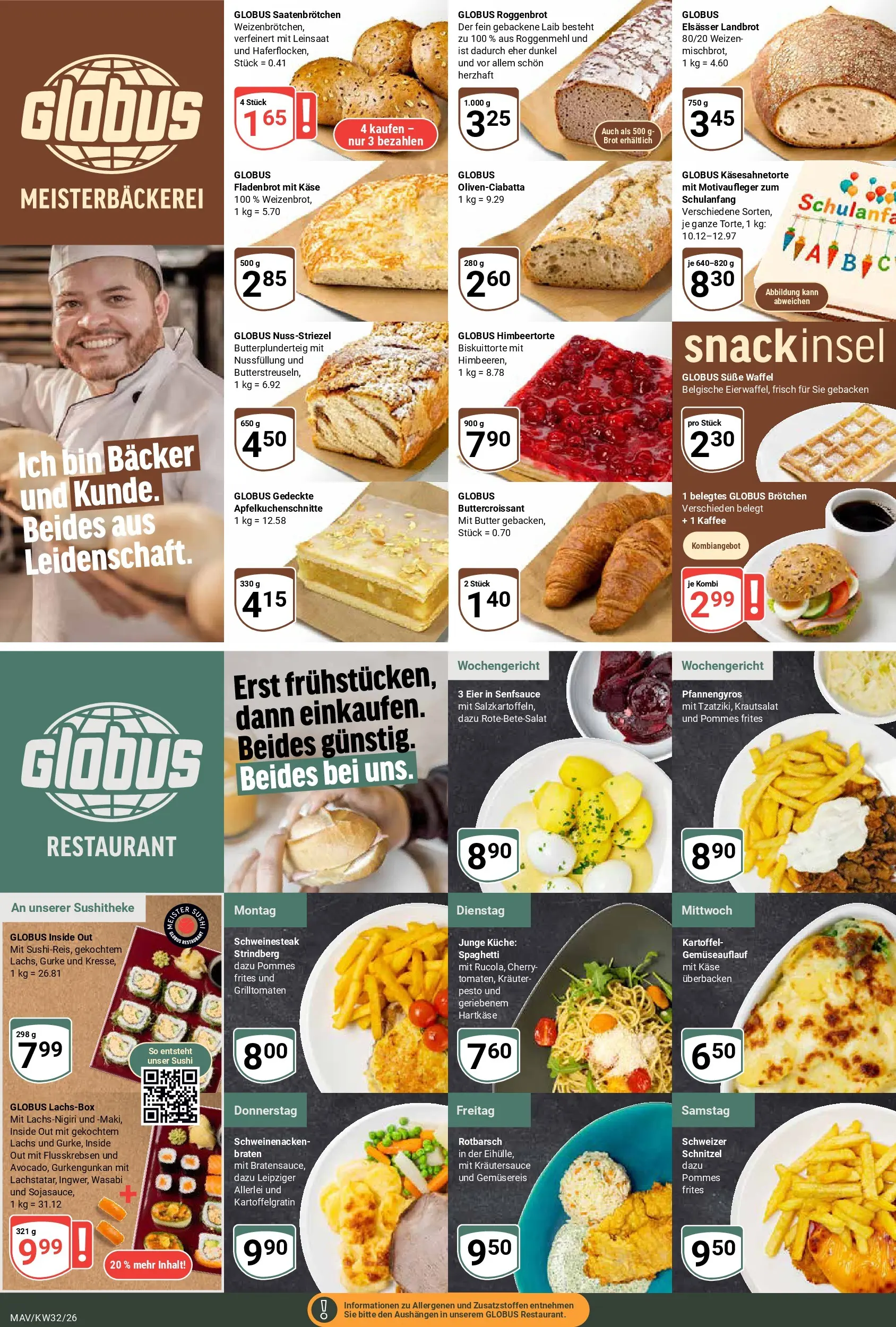 Globus Prospekt Mannheim (ab 03.08.2026) » Angebote online | Seite: 5 | Produkte: Eier, Kaffee, Küche, Pommes frites