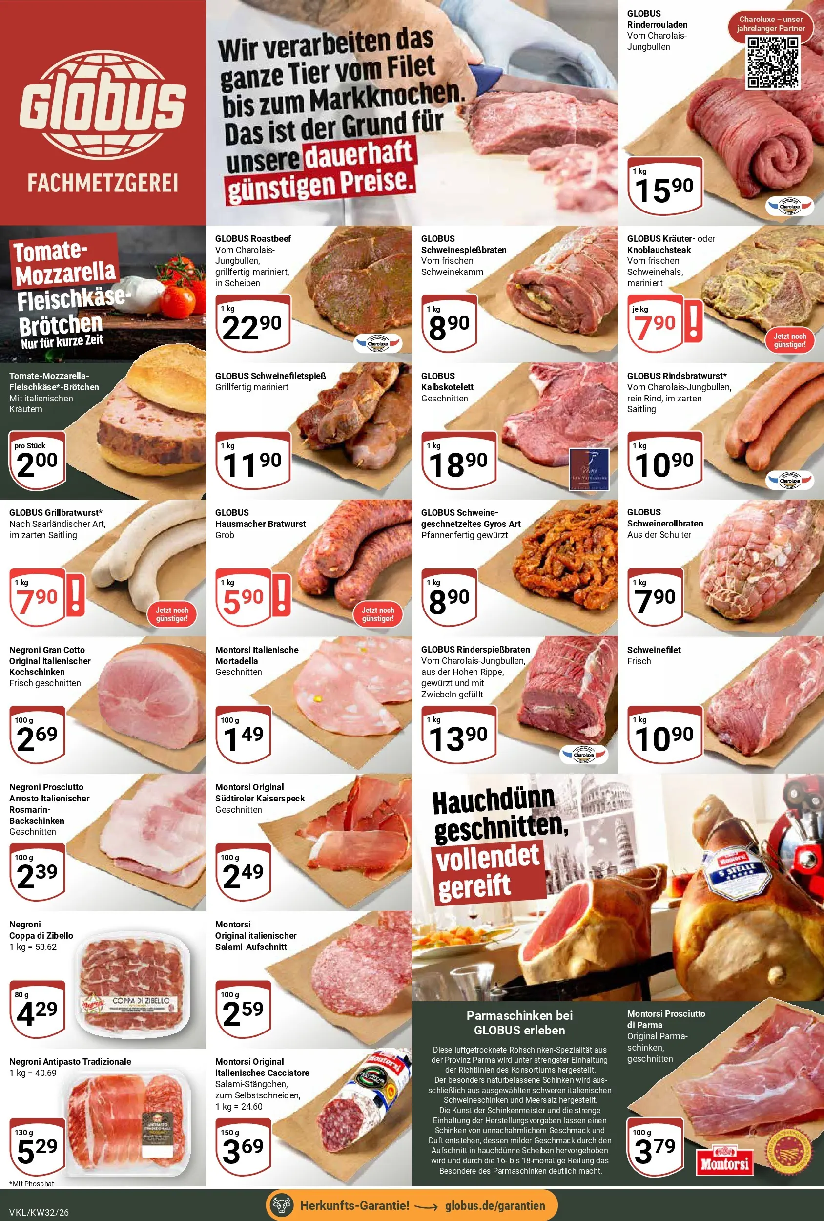 Globus Prospekt Völklingen (ab 03.08.2026) » Angebote online | Seite: 12 | Produkte: Rinderrouladen, Bratwurst, Roastbeef, Gyros