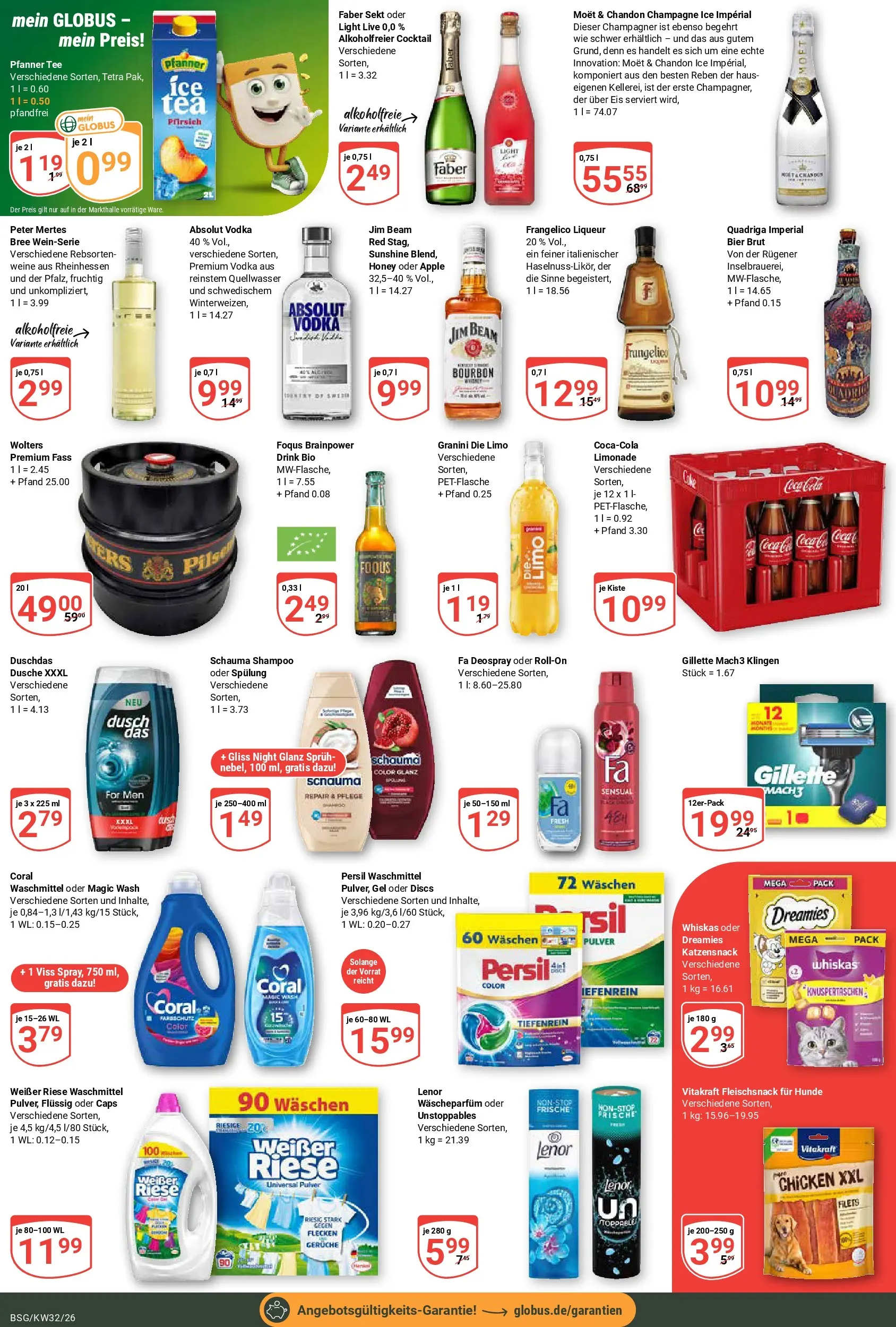 Globus Prospekt Braunschweig (ab 03.08.2026) » Angebote online | Seite: 4 | Produkte: Coca cola, Bree, Shampoo, Apple