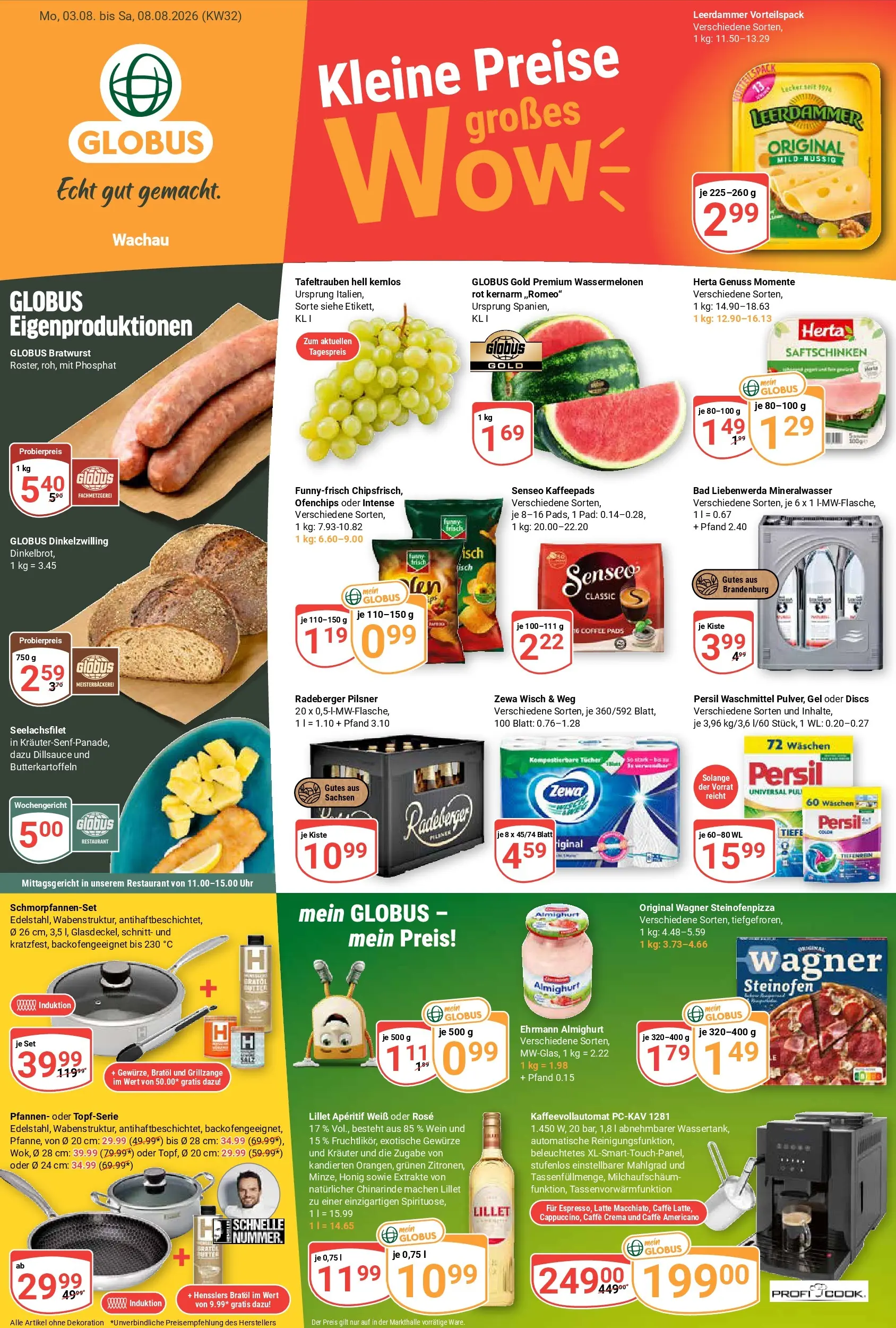 Globus Prospekt Markkleeberg (ab 03.08.2026) » Angebote online | Seite: 5 | Produkte: Ehrmann almighurt, Bad, Lillet, Wein