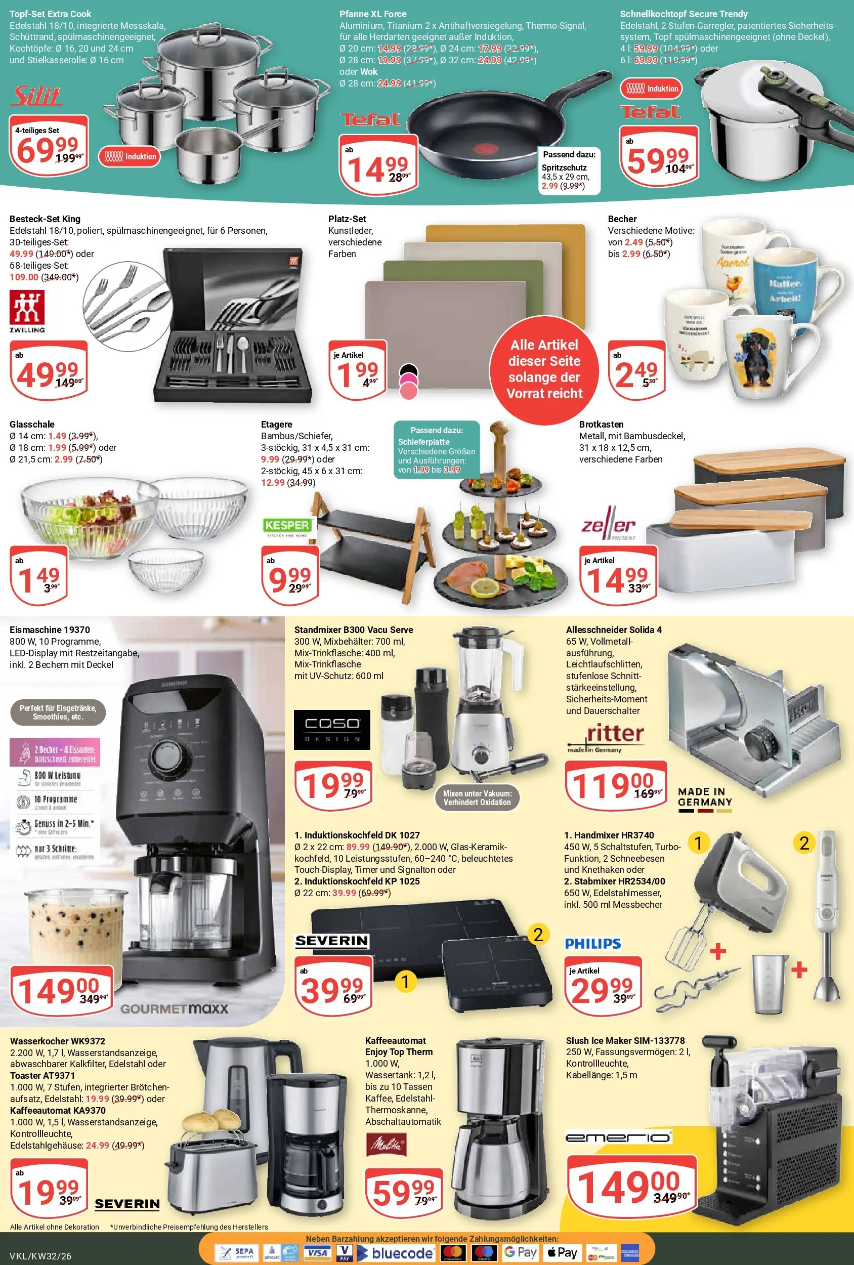 Globus Prospekt Völklingen (ab 03.08.2026) » Angebote online | Seite: 28 | Produkte: Top, Philips, Toaster, Handmixer