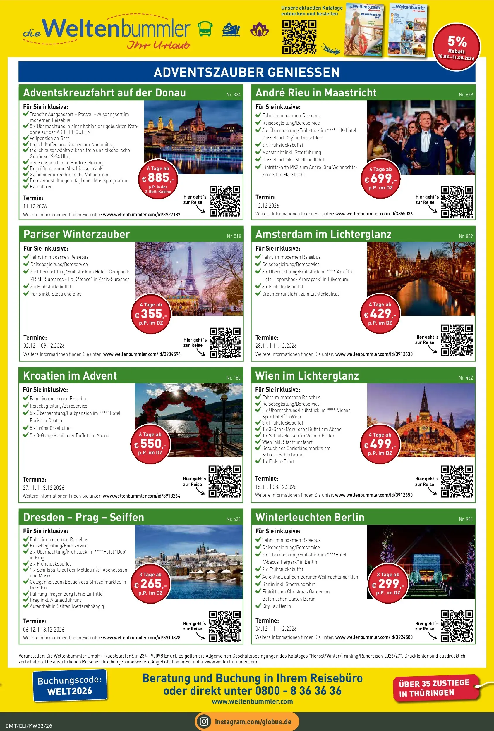 Globus Prospekt Mittelhausen (ab 03.08.2026) » Angebote online | Seite: 29 | Produkte: Berliner, Kaffee, Kuchen, Uhr