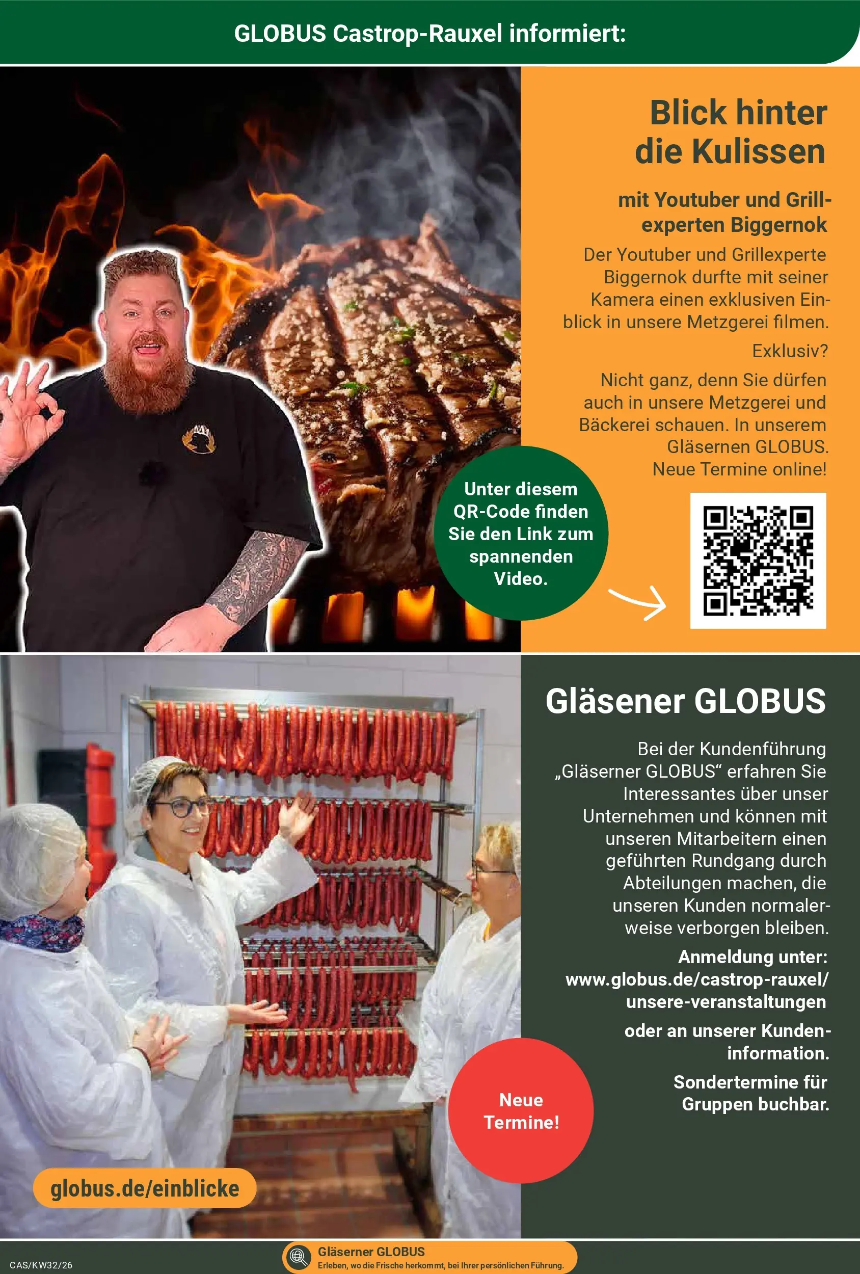Globus Prospekt Castrop-Rauxel (ab 03.08.2026) » Angebote online | Seite: 27 | Produkte: Kamera, Grill, Bäckerei