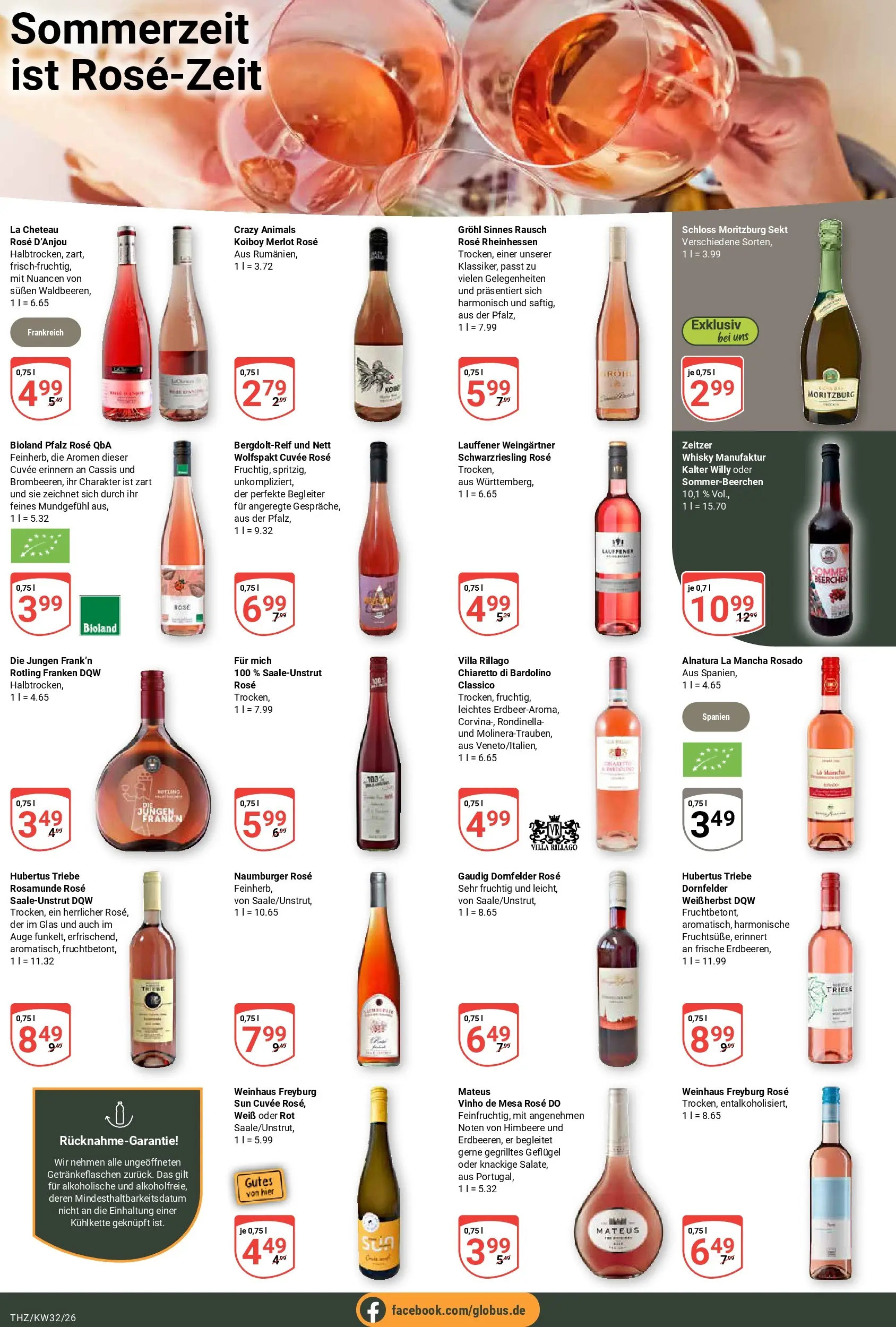 Globus Prospekt Zeitz (ab 03.08.2026) » Angebote online | Seite: 18 | Produkte: Whisky, Sekt, Merlot, Himbeere