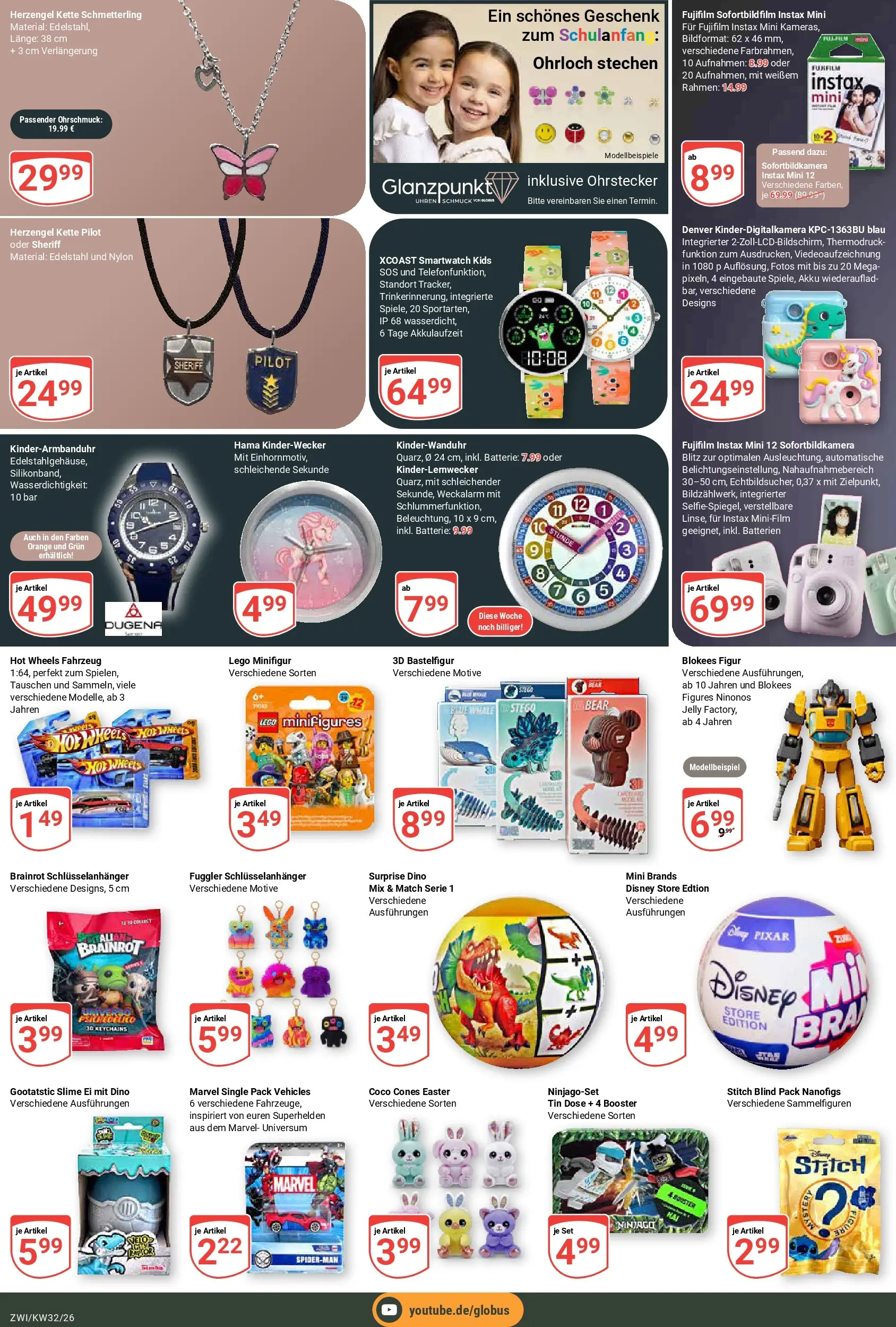 Globus Prospekt Zwickau (ab 03.08.2026) » Angebote online | Seite: 28 | Produkte: Smartwatch, Batterien, Batterie