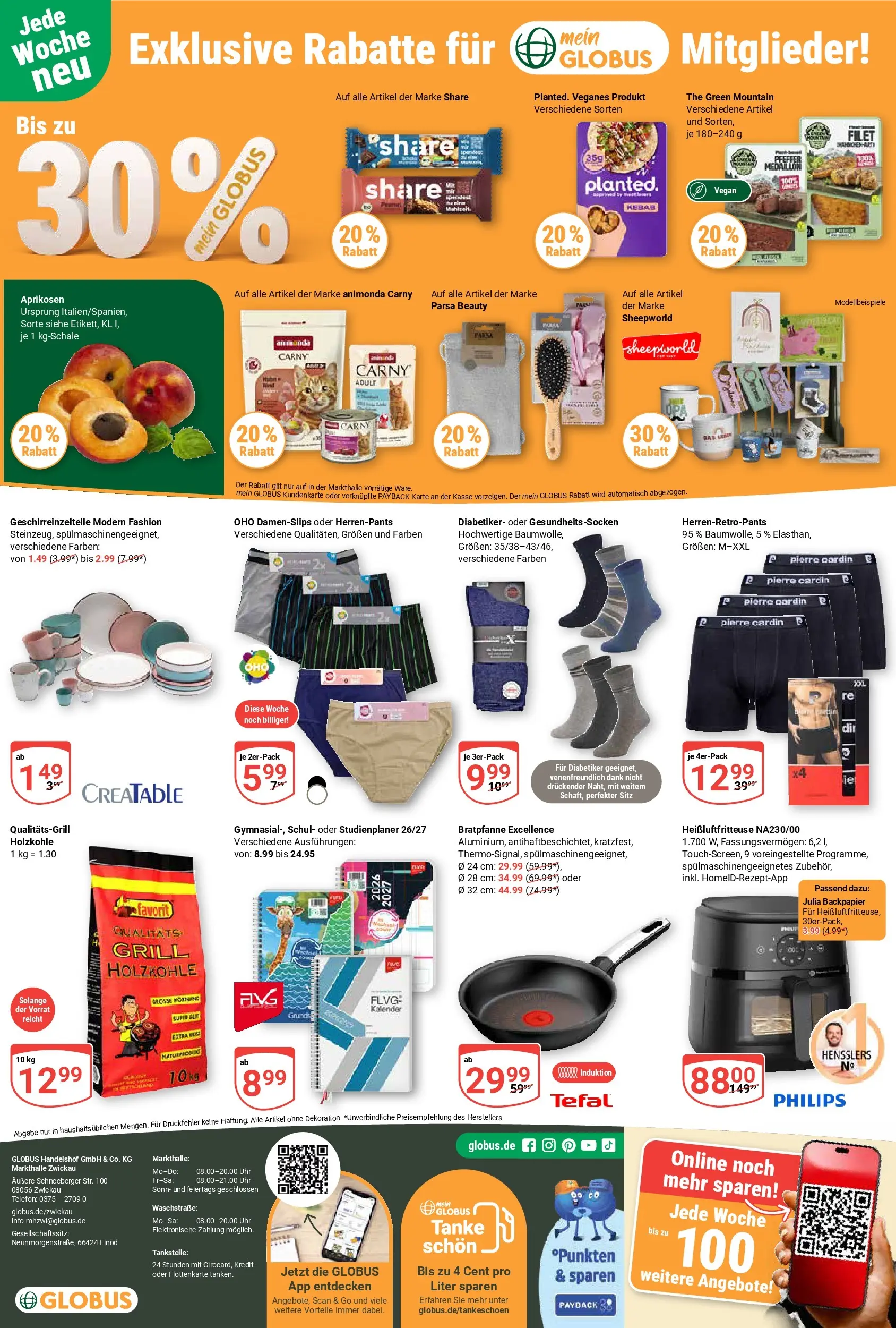 Globus Prospekt Zwickau (ab 03.08.2026) » Angebote online | Seite: 31 | Produkte: Philips, Grill, Pfeffer, Uhr