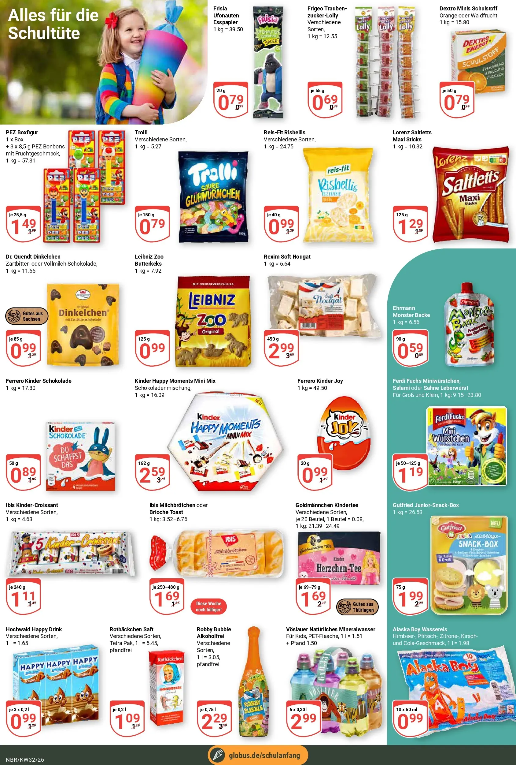 Globus Prospekt Neubrandenburg (ab 03.08.2026) » Angebote online | Seite: 13 | Produkte: Trauben, Box, Salami, Saft
