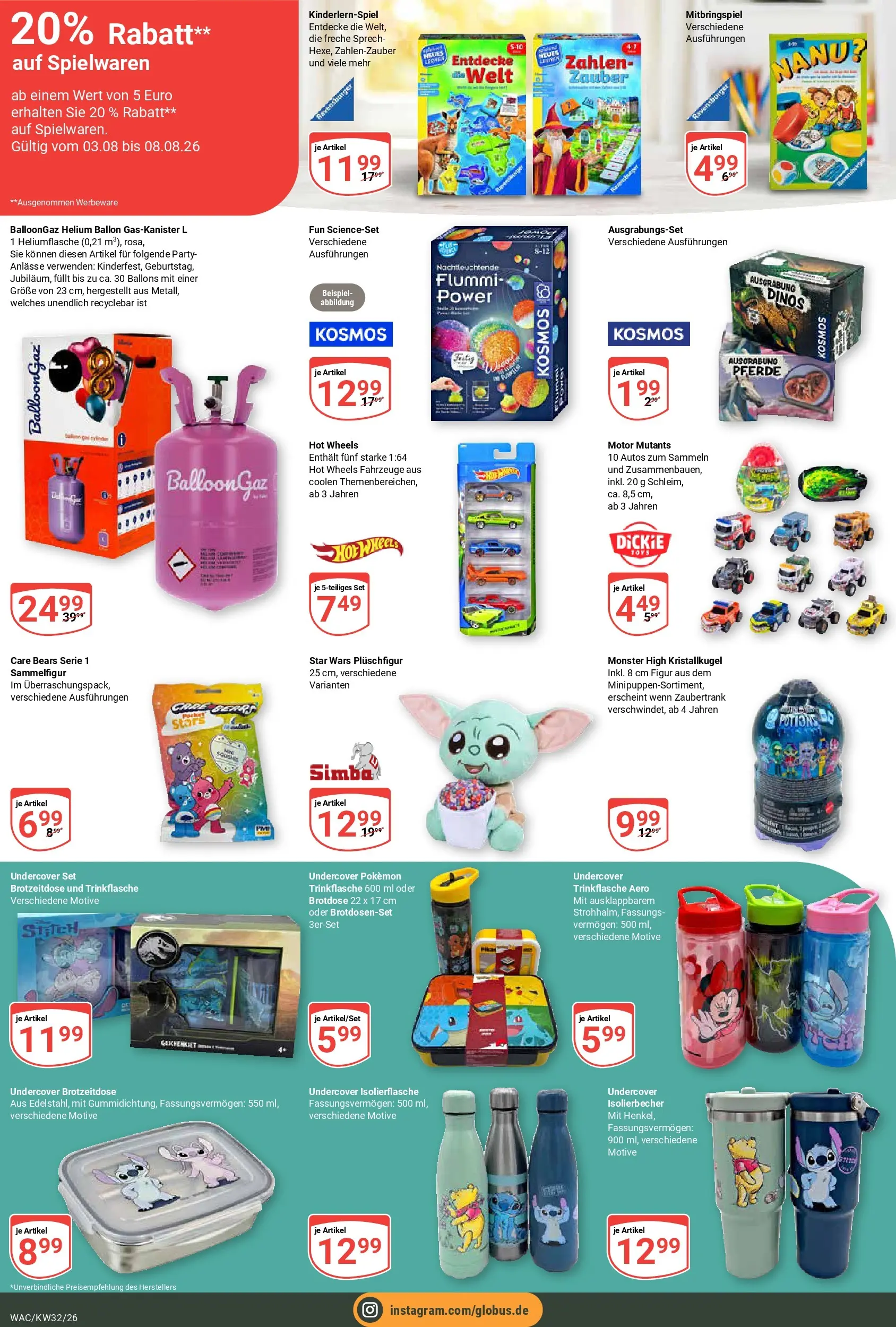Globus Prospekt Markkleeberg (ab 03.08.2026) » Angebote online | Seite: 27 | Produkte: Monster