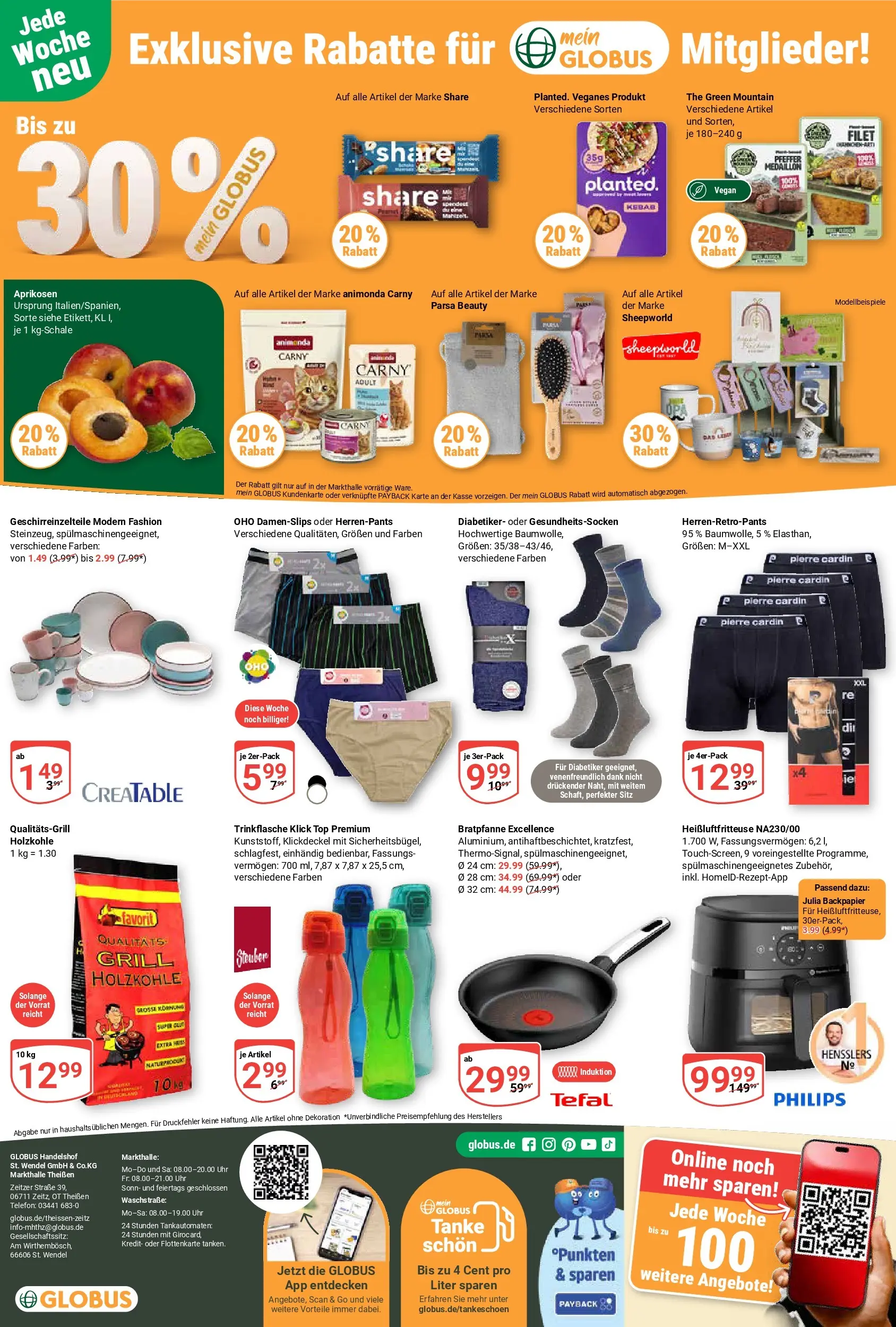 Globus Prospekt Zeitz (ab 03.08.2026) » Angebote online | Seite: 29 | Produkte: Philips, Pfeffer, Telefon, Uhr