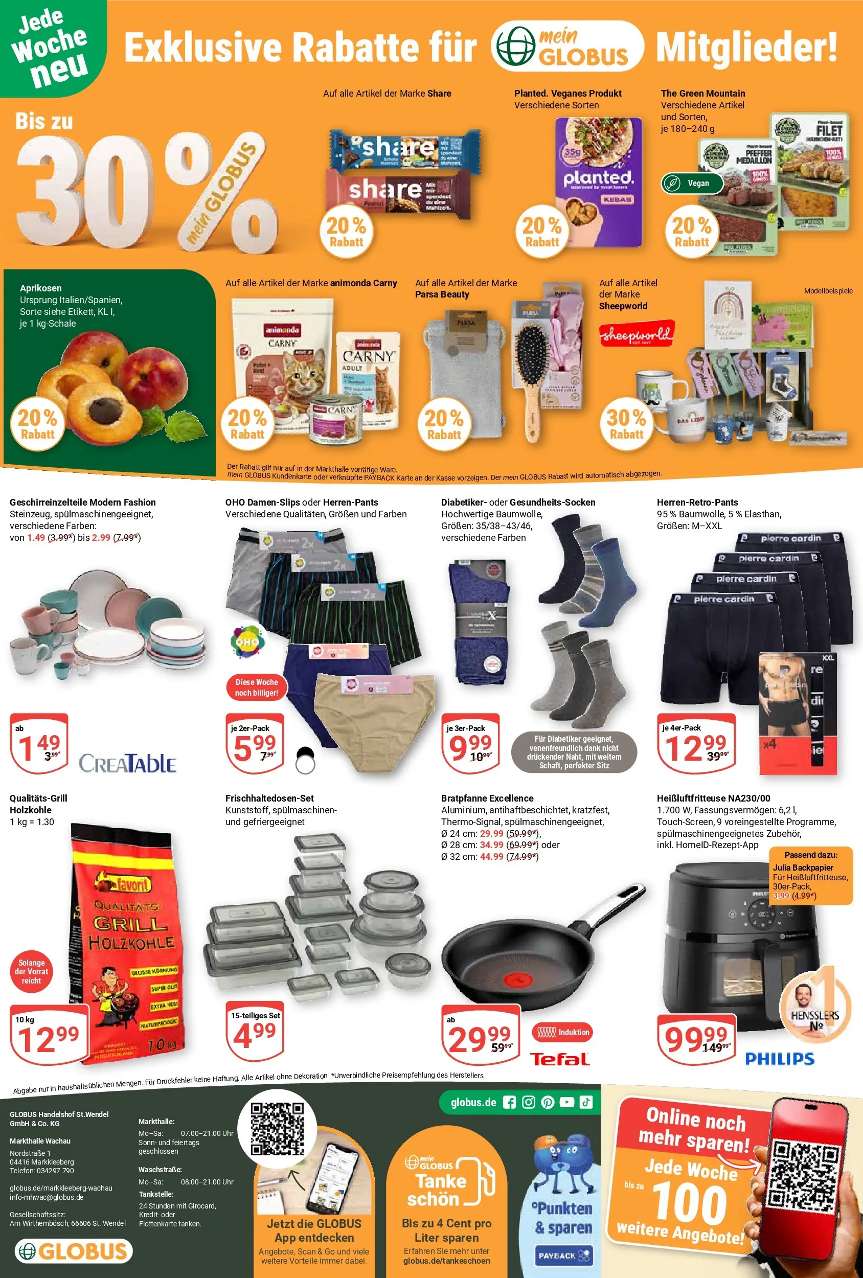 Globus Prospekt Markkleeberg (ab 03.08.2026) » Angebote online | Seite: 28 | Produkte: Philips, Grill, Heißluftfritteuse, Uhr