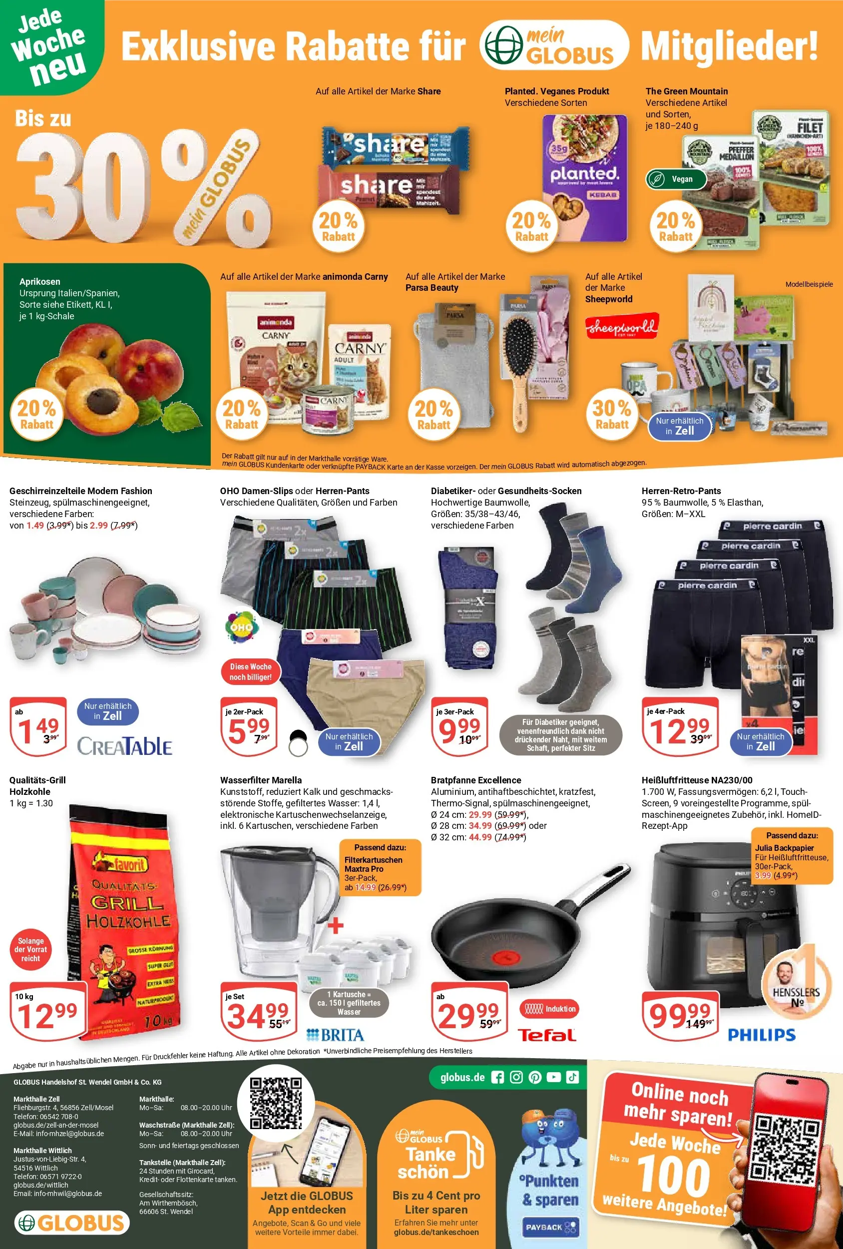 Globus Prospekt Wittlich (ab 03.08.2026) » Angebote online | Seite: 29 | Produkte: Philips, Grill, Heißluftfritteuse, Uhr