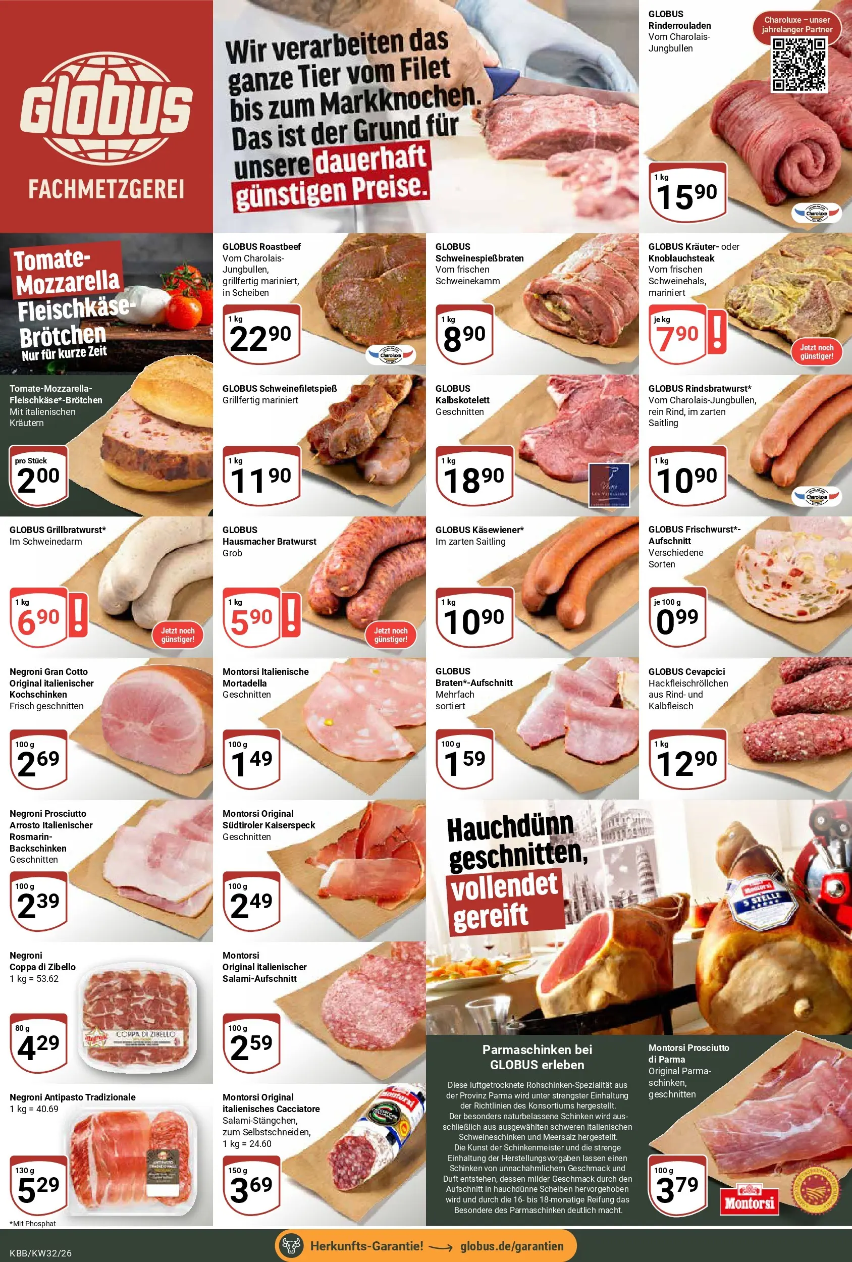 Globus Prospekt Koblenz-Bubenheim (ab 03.08.2026) » Angebote online | Seite: 12 | Produkte: Rinderrouladen, Cevapcici, Duft, Roastbeef