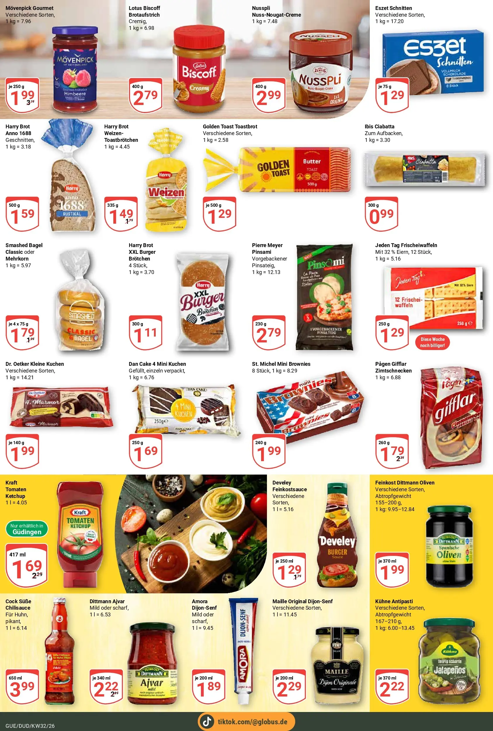 Globus Prospekt Saarbrücken-Dudweiler (ab 03.08.2026) » Angebote online | Seite: 21 | Produkte: Butter, Schokolade, Himbeere, Kuchen