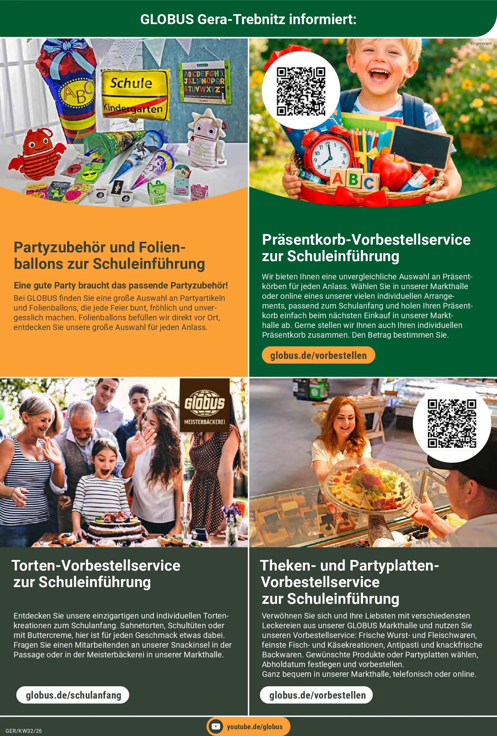 Globus Prospekt Gera (ab 03.08.2026) » Angebote online | Seite: 30 | Produkte: Korb, Fisch, Wurst